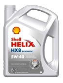 Shell Helix HX8 Synthetic 5W 40